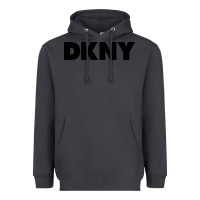 Smoke DKNY Heavyweight Hoodie - linhVisuals