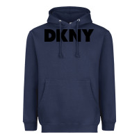 Navy DKNY Heavyweight Hoodie - linhVisuals
