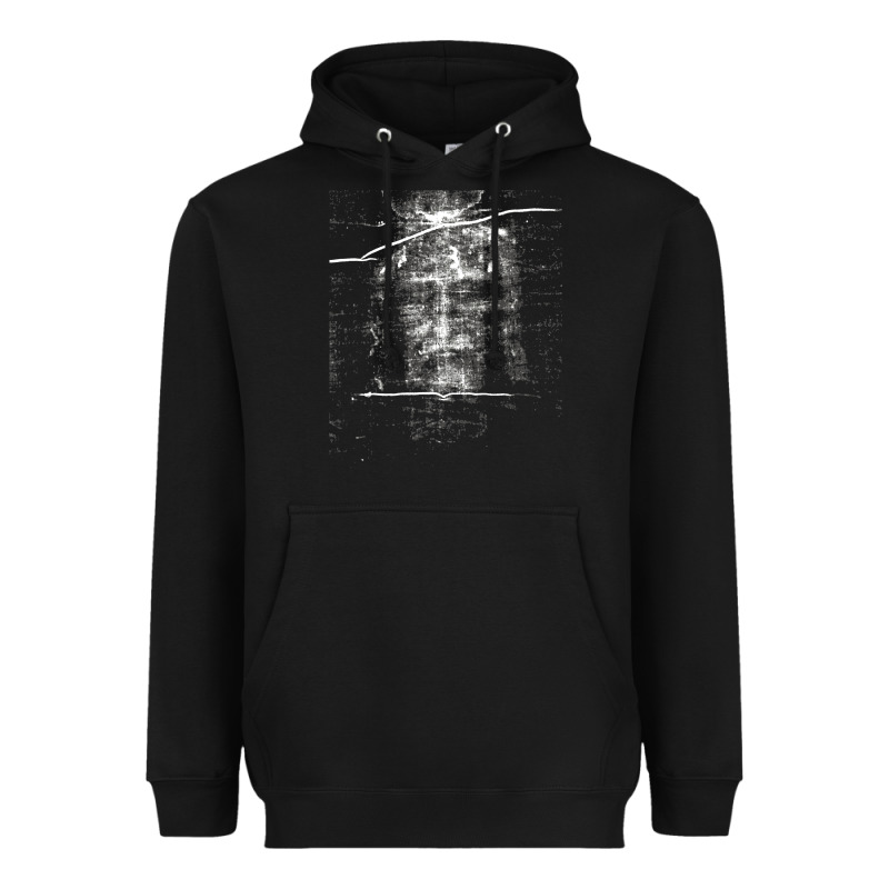The Shroud Of Turin Holy Face Of Jesus T Shirt Heavyweight Hoodie by linhVisuals | Teevron