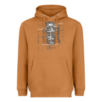 Meerkat the shroud of turin holy face of jesus t shirt Heavyweight Hoodie - linhVisuals