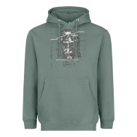Sage the shroud of turin holy face of jesus t shirt Heavyweight Hoodie - linhVisuals