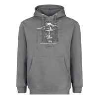 Storm the shroud of turin holy face of jesus t shirt Heavyweight Hoodie - linhVisuals