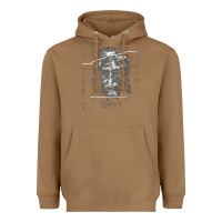 Toasted Coconut the shroud of turin holy face of jesus t shirt Heavyweight Hoodie - linhVisuals
