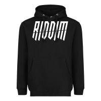 Black riddim dubstep sweater  riddim jungle dubstep pullover hoodie Heavyweight Hoodie - linhVisuals