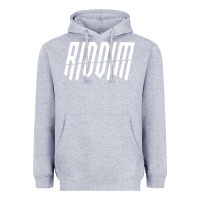 Heather Grey riddim dubstep sweater  riddim jungle dubstep pullover hoodie Heavyweight Hoodie - linhVisuals