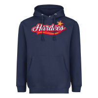 Navy Hardee's Heavyweight Hoodie - linhVisuals