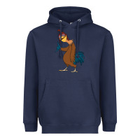 Navy Chicken Joe is a Vibe Heavyweight Hoodie - linhVisuals