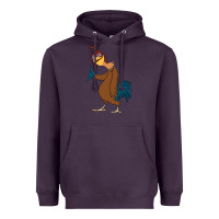 Plum Chicken Joe is a Vibe Heavyweight Hoodie - linhVisuals