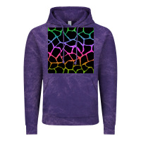 Cloud Purple giraffe glitter seamless pattern Vintage Hoodie - BundleAndBundleShop