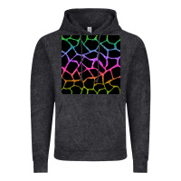 Vintage Black giraffe glitter seamless pattern Vintage Hoodie - BundleAndBundleShop