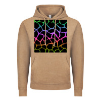 Vintage Coffee giraffe glitter seamless pattern Vintage Hoodie - BundleAndBundleShop