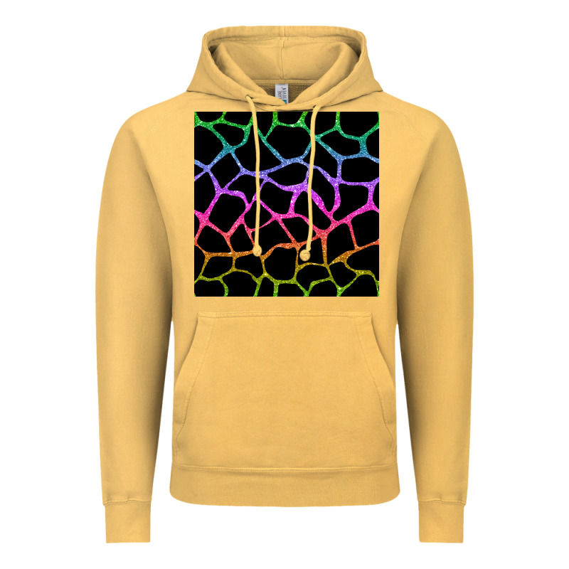 Giraffe Glitter Seamless Pattern Vintage Hoodie by BundleAndBundleShop | Teevron