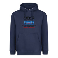 Navy funny anesthesia anesthesiologist crna nurse t shirt Heavyweight Hoodie - linhVisuals
