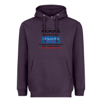 Plum funny anesthesia anesthesiologist crna nurse t shirt Heavyweight Hoodie - linhVisuals
