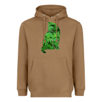 Toasted Coconut funny cannabis & cat lover marijuana weed smoker art t shirt Heavyweight Hoodie - linhVisuals
