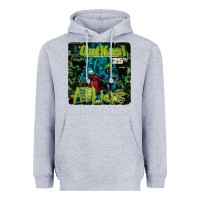Heather Grey outkast 25th Heavyweight Hoodie - linhVisuals