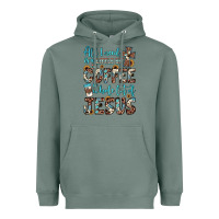 Sage all i need is a little bit of coffee and o whole lot of jesus Heavyweight Hoodie - JahusDesignShop