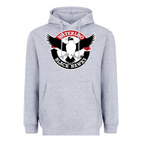 Heather Grey waterlooblackhawks Heavyweight Hoodie - linhVisuals