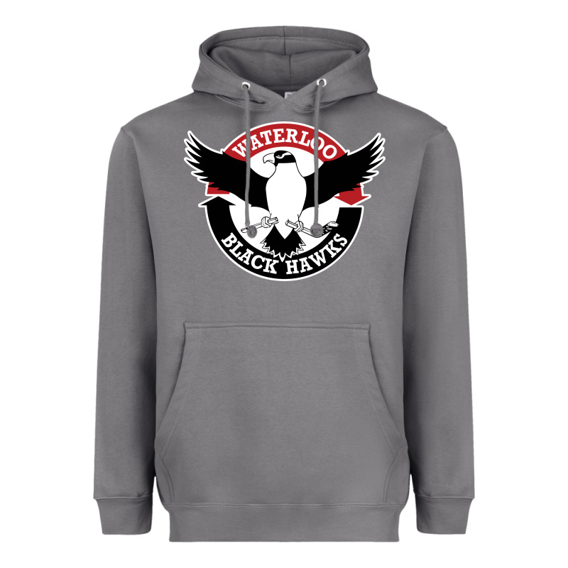 Waterlooblackhawks Heavyweight Hoodie by linhVisuals | Teevron