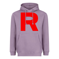Lavender team rocket Heavyweight Hoodie - linhVisuals