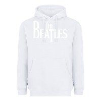 White the beatels Heavyweight Hoodie - linhVisuals