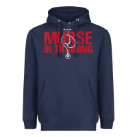 Navy funny male nurse murse in training t shirt Heavyweight Hoodie - linhVisuals