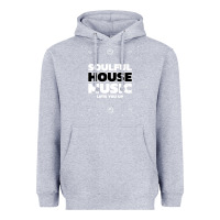 Heather Grey soulful house music deep house edm premium t shirt Heavyweight Hoodie - linhVisuals