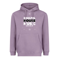 Lavender soulful house music deep house edm premium t shirt Heavyweight Hoodie - linhVisuals