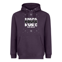 Plum soulful house music deep house edm premium t shirt Heavyweight Hoodie - linhVisuals