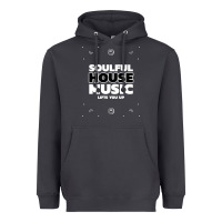 Smoke soulful house music deep house edm premium t shirt Heavyweight Hoodie - linhVisuals
