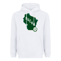 White bucks Heavyweight Hoodie - linhVisuals