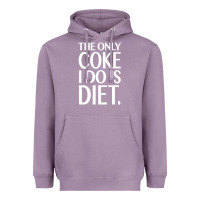 Lavender the only coke i do is diet Heavyweight Hoodie - linhVisuals