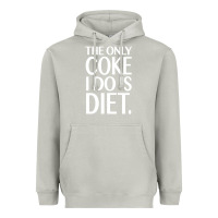 Moon Dust the only coke i do is diet Heavyweight Hoodie - linhVisuals