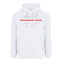 White the pew the proud the emotional Heavyweight Hoodie - linhVisuals