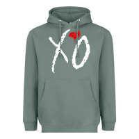 Sage xo  (3) Heavyweight Hoodie - linhVisuals
