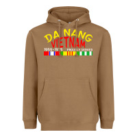 Toasted Coconut da nang vietnam war veteran military Heavyweight Hoodie - linhVisuals
