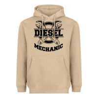 Mushroom diesel mechanic Heavyweight Hoodie - linhVisuals