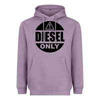 Lavender Diesel Only Heavyweight Hoodie - linhVisuals
