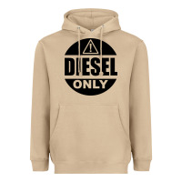 Mushroom Diesel Only Heavyweight Hoodie - linhVisuals