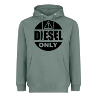 Sage Diesel Only Heavyweight Hoodie - linhVisuals