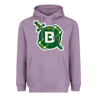 Lavender Belhaven University Heavyweight Hoodie - linhVisuals
