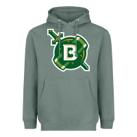 Sage Belhaven University Heavyweight Hoodie - linhVisuals