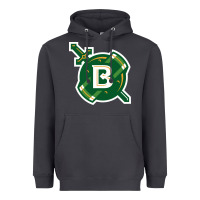 Smoke Belhaven University Heavyweight Hoodie - linhVisuals