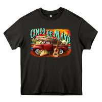 Asphalt cinco de mayo truck Heavy Core Tee - CowGirlArtShop