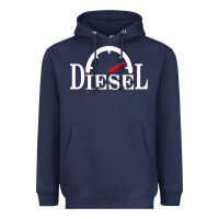 Navy diesel stylish Heavyweight Hoodie - linhVisuals