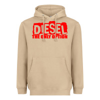 Mushroom Diesel The Only Option Heavyweight Hoodie - linhVisuals