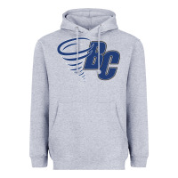 Heather Grey brevard college Heavyweight Hoodie - linhVisuals