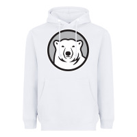 White bowdoin college Heavyweight Hoodie - linhVisuals