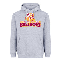 Heather Grey brooklyn college Heavyweight Hoodie - linhVisuals