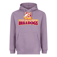 Lavender brooklyn college Heavyweight Hoodie - linhVisuals